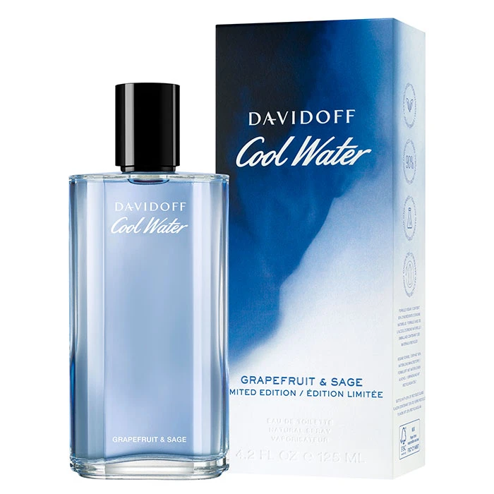 Davidoff COOL WATER GRAPEFRUIT & SAGE 4 Davidoff COOL WATER GRAPEFRUIT & SAGE - Imagen 2
