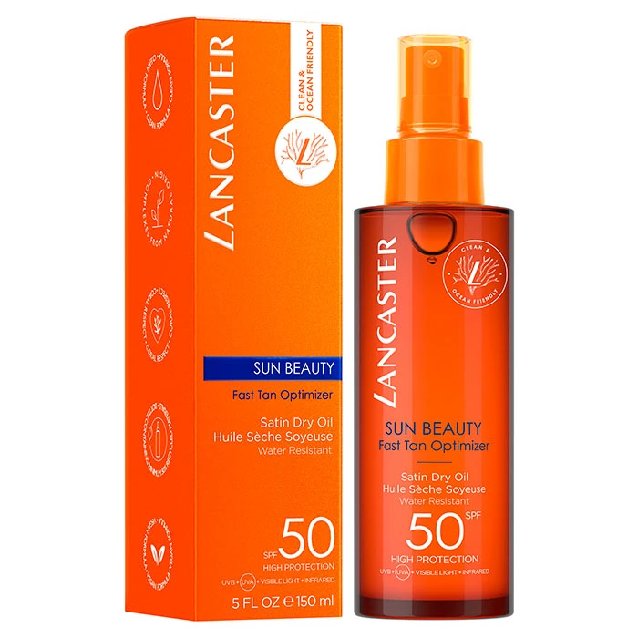 Lancaster Sun Beauty Fast Tan Optimizer Dry Oil SPF50 5 Lancaster Sun Beauty Fast Tan Optimizer Dry Oil SPF50 - Imagen 3