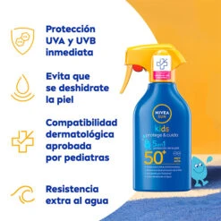 NIVEA Protege & Cuida Spray Solar Niños SPF50+ -Mejor Cosméticos Tienda 204119 4