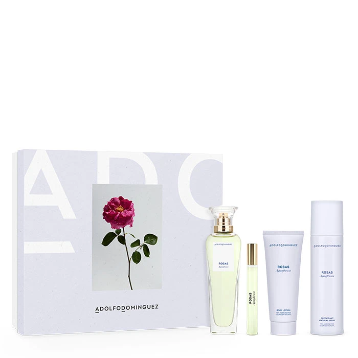ADOLFO DOMINGUEZ Agua Fresca De Rosas Estuche 3 ADOLFO DOMINGUEZ Agua Fresca De Rosas Estuche