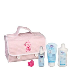 CHICCO Bolsa Neceser Baby Piqué Rosa